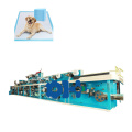 Disposable super absorption pet pad dog urine puppy training pad make machine